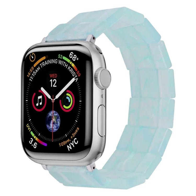 สายรัดนาฬิกายางเรซินสี่เหลี่ยมยืด สำหรับ Apple Watch ขนาด 46 มม. / 49 มม. / 45 มม. / 44 มม., สำหรับ Apple Watch ขนาด 42 มม. / 41 มม. / 40 มม. / 38 มม.