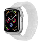 สายรัดนาฬิกายางเรซินสี่เหลี่ยมยืด สำหรับ Apple Watch ขนาด 46 มม. / 49 มม. / 45 มม. / 44 มม., สำหรับ Apple Watch ขนาด 42 มม. / 41 มม. / 40 มม. / 38 มม.