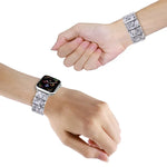 สายรัดนาฬิกายางเรซินสี่เหลี่ยมยืด สำหรับ Apple Watch ขนาด 46 มม. / 49 มม. / 45 มม. / 44 มม., สำหรับ Apple Watch ขนาด 42 มม. / 41 มม. / 40 มม. / 38 มม.