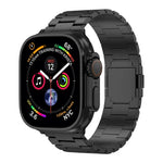 สายรัดนาฬิกาโลหะผสมไทเทเนียมแม่เหล็กสามเม็ด สำหรับ Apple Watch ขนาด 46 มม. / 49 มม. / 45 มม. / 44 มม., สำหรับ Apple Watch ขนาด 42 มม. / 41 มม. / 40 มม. / 38 มม.