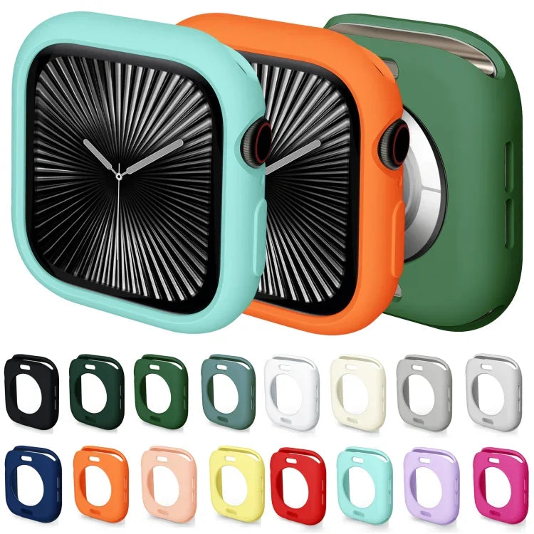 เคส TPU ครึ่งหน้าจอ Candy สำหรับ Apple Watch Series 11 / 10 ขนาด 46 มม., สำหรับ Apple Watch Series 11 / 10 ขนาด 42 มม.