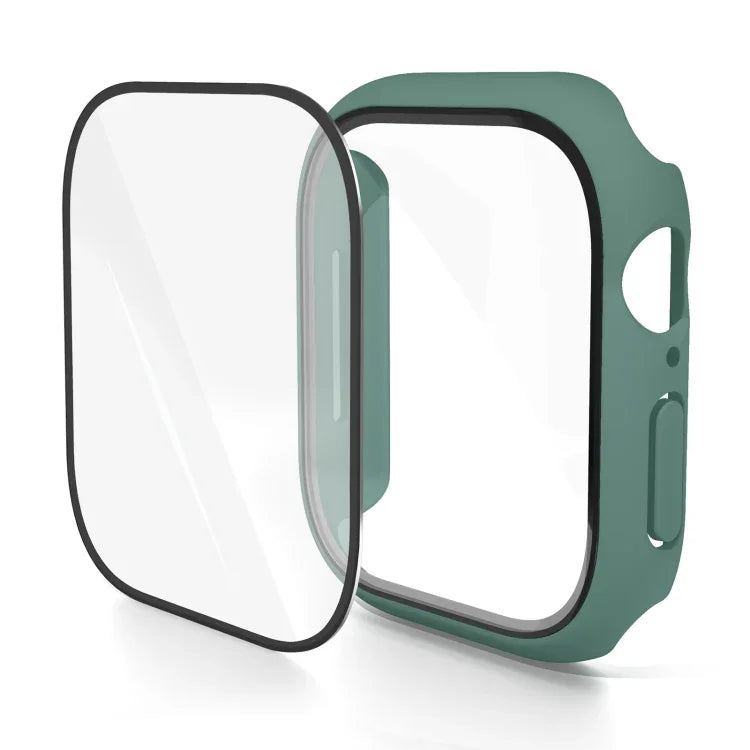เคสรวมฟิล์มกระจกนิรภัย PC สำหรับ Apple Watch Series 10 / 11 ขนาด 46 มม., สำหรับ Apple Watch Series 10 / 11 ขนาด 42 มม.
