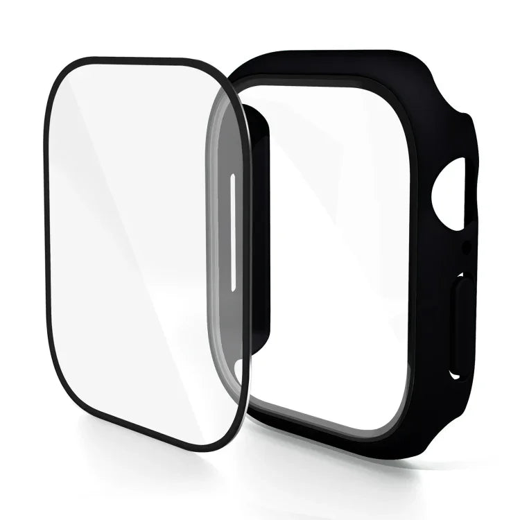 เคสรวมฟิล์มกระจกนิรภัย PC สำหรับ Apple Watch Series 10 / 11 ขนาด 46 มม., สำหรับ Apple Watch Series 10 / 11 ขนาด 42 มม.