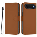 เคสโทรศัพท์หนังสีพื้นสัมผัสนุ่มพร้อมสายคล้อง สำหรับ iPhone Air, สำหรับ iPhone 16 Pro Max