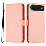 เคสโทรศัพท์หนังสีพื้นสัมผัสนุ่มพร้อมสายคล้อง สำหรับ iPhone Air, สำหรับ iPhone 16 Pro Max
