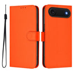เคสโทรศัพท์หนังสีพื้นสัมผัสนุ่มพร้อมสายคล้อง สำหรับ iPhone Air, สำหรับ iPhone 16 Pro Max