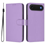เคสโทรศัพท์หนังสีพื้นสัมผัสนุ่มพร้อมสายคล้อง สำหรับ iPhone Air, สำหรับ iPhone 16 Pro Max