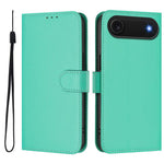 เคสโทรศัพท์หนังสีพื้นสัมผัสนุ่มพร้อมสายคล้อง สำหรับ iPhone Air, สำหรับ iPhone 16 Pro Max