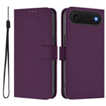 เคสโทรศัพท์หนังสีพื้นสัมผัสนุ่มพร้อมสายคล้อง สำหรับ iPhone Air, สำหรับ iPhone 16 Pro Max