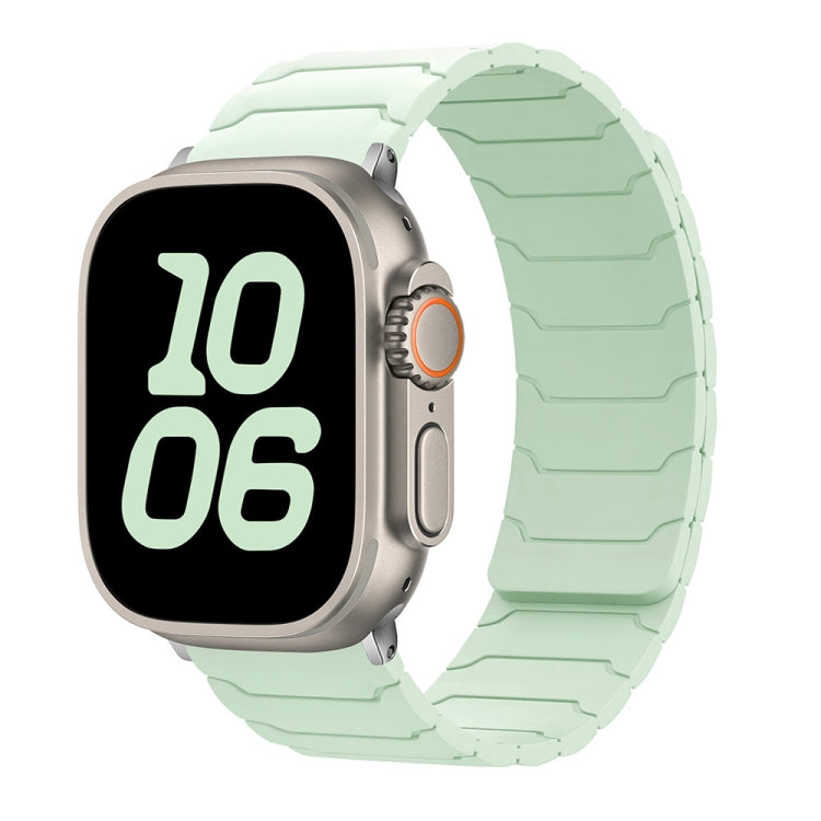 สายรัดนาฬิกาซิลิโคนแม่เหล็ก สำหรับ Apple Watch 46mm / 49mm / 45mm / 44mm, สำหรับ Apple Watch 42mm / 41mm / 40mm / 38mm