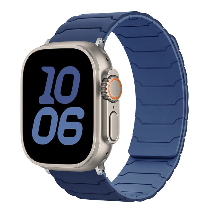 สายรัดนาฬิกาซิลิโคนแม่เหล็ก สำหรับ Apple Watch 46mm / 49mm / 45mm / 44mm, สำหรับ Apple Watch 42mm / 41mm / 40mm / 38mm