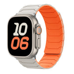 สายรัดนาฬิกาซิลิโคนแม่เหล็ก สำหรับ Apple Watch 46mm / 49mm / 45mm / 44mm, สำหรับ Apple Watch 42mm / 41mm / 40mm / 38mm