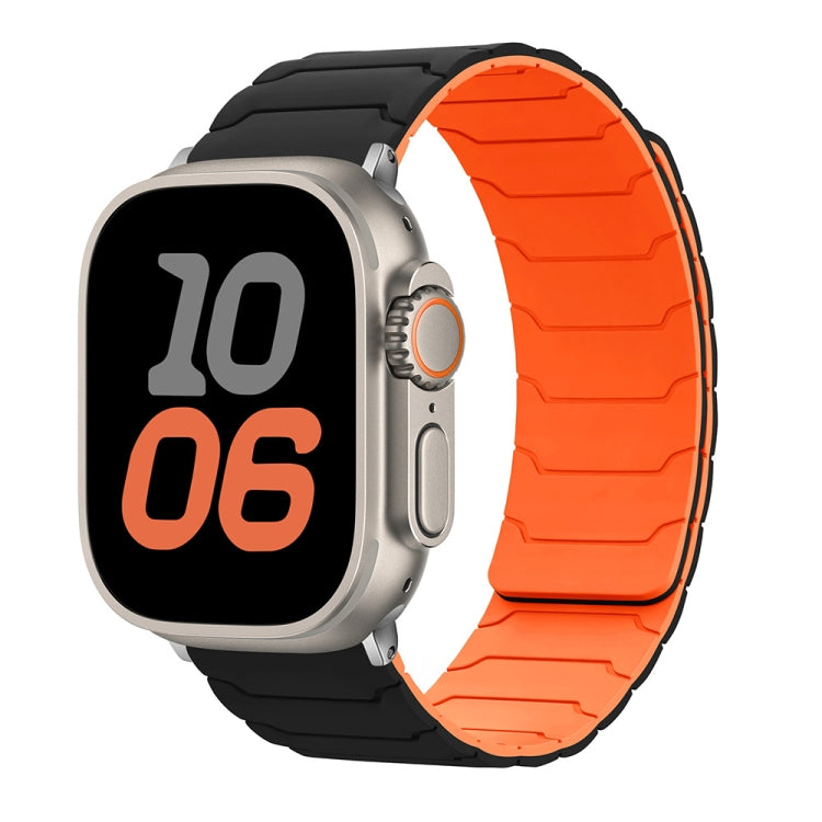 สายรัดนาฬิกาซิลิโคนแม่เหล็ก สำหรับ Apple Watch 46mm / 49mm / 45mm / 44mm, สำหรับ Apple Watch 42mm / 41mm / 40mm / 38mm