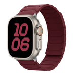 สายรัดนาฬิกาซิลิโคนแม่เหล็ก สำหรับ Apple Watch 46mm / 49mm / 45mm / 44mm, สำหรับ Apple Watch 42mm / 41mm / 40mm / 38mm