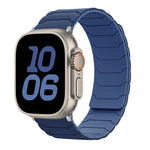 สายรัดนาฬิกาซิลิโคนแม่เหล็ก สำหรับ Apple Watch 46mm / 49mm / 45mm / 44mm, สำหรับ Apple Watch 42mm / 41mm / 40mm / 38mm