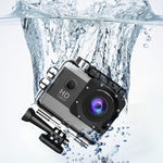 กล้องแอคชั่นหน้าจอ IPS HD ขนาด 2.0 นิ้ว มุมกว้าง