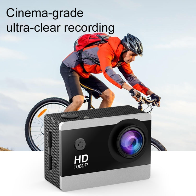 กล้องแอคชั่นหน้าจอ IPS HD ขนาด 2.0 นิ้ว มุมกว้าง