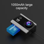 กล้องแอคชั่นหน้าจอ IPS HD ขนาด 2.0 นิ้ว มุมกว้าง