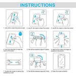 ฟิล์มหน้าจอเนื้อกระดาษ 3H แบบมืออาชีพ สำหรับวาดภาพดินสอ สำหรับ Microsoft Surface Pro 11 / 10 / 9 / 8 / X