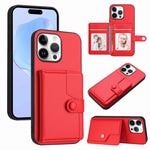 เคสโทรศัพท์กันขโมยแบบกระเป๋าใส่บัตรพร้อมปุ่มและ RFID สำหรับ iPhone 17 Pro Max, สำหรับ iPhone 17 Pro, สำหรับ iPhone 17, สำหรับ iPhone Air, สำหรับ iPhone 16 Pro Max, สำหรับ iPhone 16 Pro, สำหรับ iPhone 16 Plus, สำหรับ iPhone 16
