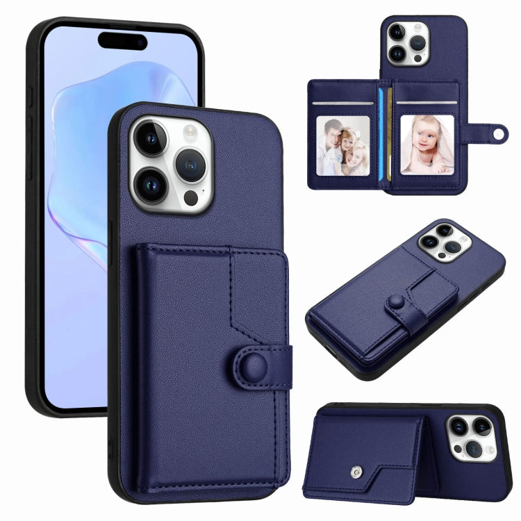 เคสโทรศัพท์กันขโมยแบบกระเป๋าใส่บัตรพร้อมปุ่มและ RFID สำหรับ iPhone 17 Pro Max, สำหรับ iPhone 17 Pro, สำหรับ iPhone 17, สำหรับ iPhone Air, สำหรับ iPhone 16 Pro Max, สำหรับ iPhone 16 Pro, สำหรับ iPhone 16 Plus, สำหรับ iPhone 16