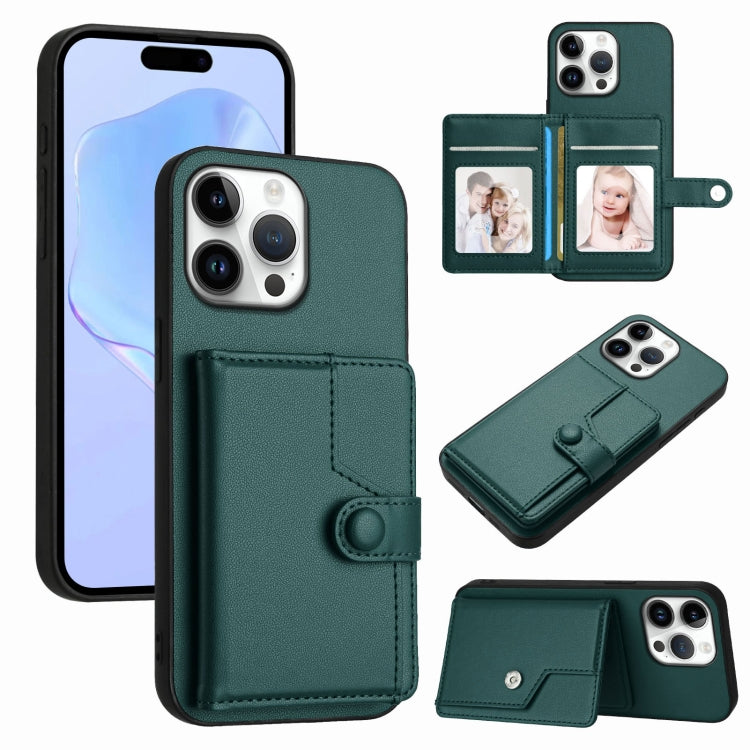 เคสโทรศัพท์กันขโมยแบบกระเป๋าใส่บัตรพร้อมปุ่มและ RFID สำหรับ iPhone 17 Pro Max, สำหรับ iPhone 17 Pro, สำหรับ iPhone 17, สำหรับ iPhone Air, สำหรับ iPhone 16 Pro Max, สำหรับ iPhone 16 Pro, สำหรับ iPhone 16 Plus, สำหรับ iPhone 16