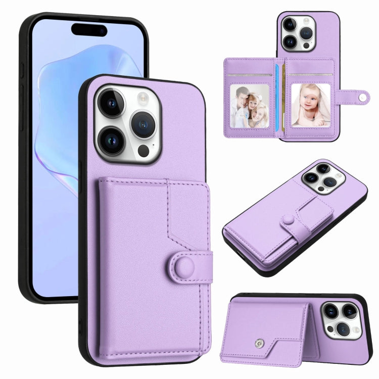 เคสโทรศัพท์กันขโมยแบบกระเป๋าใส่บัตรพร้อมปุ่มและ RFID สำหรับ iPhone 17 Pro Max, สำหรับ iPhone 17 Pro, สำหรับ iPhone 17, สำหรับ iPhone Air, สำหรับ iPhone 16 Pro Max, สำหรับ iPhone 16 Pro, สำหรับ iPhone 16 Plus, สำหรับ iPhone 16