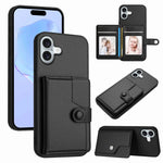 เคสโทรศัพท์กันขโมยแบบกระเป๋าใส่บัตรพร้อมปุ่มและ RFID สำหรับ iPhone 17 Pro Max, สำหรับ iPhone 17 Pro, สำหรับ iPhone 17, สำหรับ iPhone Air, สำหรับ iPhone 16 Pro Max, สำหรับ iPhone 16 Pro, สำหรับ iPhone 16 Plus, สำหรับ iPhone 16