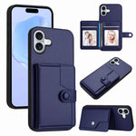 เคสโทรศัพท์กันขโมยแบบกระเป๋าใส่บัตรพร้อมปุ่มและ RFID สำหรับ iPhone 17 Pro Max, สำหรับ iPhone 17 Pro, สำหรับ iPhone 17, สำหรับ iPhone Air, สำหรับ iPhone 16 Pro Max, สำหรับ iPhone 16 Pro, สำหรับ iPhone 16 Plus, สำหรับ iPhone 16