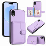 เคสโทรศัพท์กันขโมยแบบกระเป๋าใส่บัตรพร้อมปุ่มและ RFID สำหรับ iPhone 12 mini, สำหรับ iPhone 11 Pro Max, สำหรับ iPhone 11, สำหรับ iPhone 11 Pro, สำหรับ iPhone XS / X, สำหรับ iPhone XR, สำหรับ iPhone XS Max, สำหรับ iPhone 8 Plus / 7 Plus