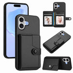 เคสโทรศัพท์กันขโมยแบบกระเป๋าใส่บัตรพร้อมปุ่มและ RFID สำหรับ iPhone 17 Pro Max, สำหรับ iPhone 17 Pro, สำหรับ iPhone 17, สำหรับ iPhone Air, สำหรับ iPhone 16 Pro Max, สำหรับ iPhone 16 Pro, สำหรับ iPhone 16 Plus, สำหรับ iPhone 16