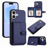 เคสโทรศัพท์กันขโมยแบบกระเป๋าใส่บัตรพร้อมปุ่มและ RFID สำหรับ iPhone 17 Pro Max, สำหรับ iPhone 17 Pro, สำหรับ iPhone 17, สำหรับ iPhone Air, สำหรับ iPhone 16 Pro Max, สำหรับ iPhone 16 Pro, สำหรับ iPhone 16 Plus, สำหรับ iPhone 16