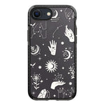 Simple Illustration Pattern Full Coverage Phone Case, For iPhone 7 / 8 / SE 2020 2022
