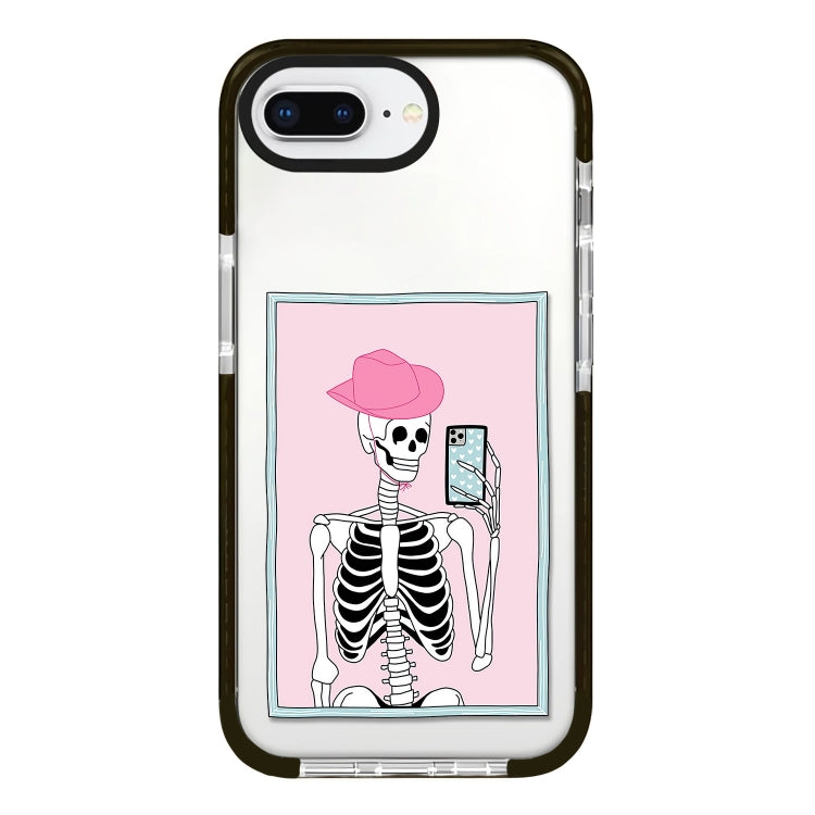 Simple Illustration Pattern Full Coverage Phone Case, For iPhone 7 Plus / 8 Plus