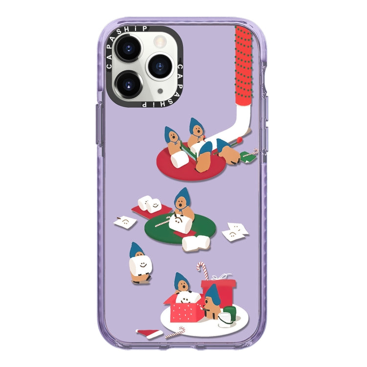 Simple Illustration Pattern Full Coverage Phone Case, For iPhone 11 Pro Max