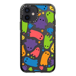 Simple Illustration Pattern Full Coverage Phone Case, For iPhone 12 mini