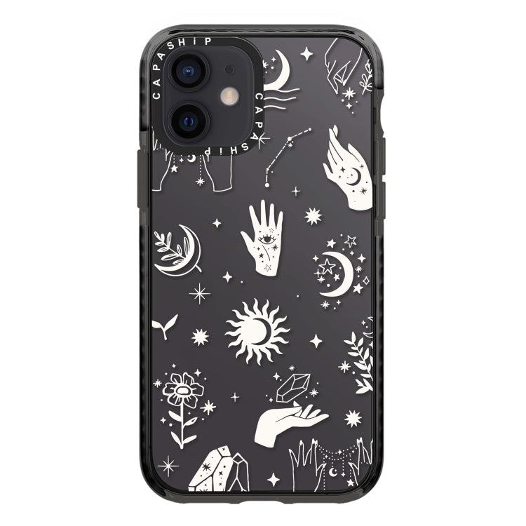 Simple Illustration Pattern Full Coverage Phone Case, For iPhone 12 mini