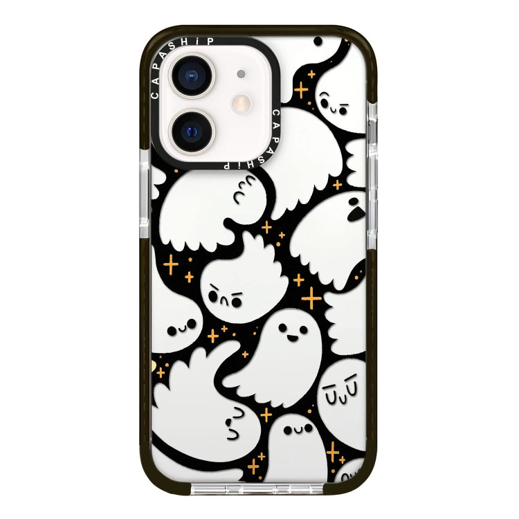 Simple Illustration Pattern Full Coverage Phone Case, For iPhone 12 mini