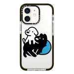Simple Illustration Pattern Full Coverage Phone Case, For iPhone 12 mini
