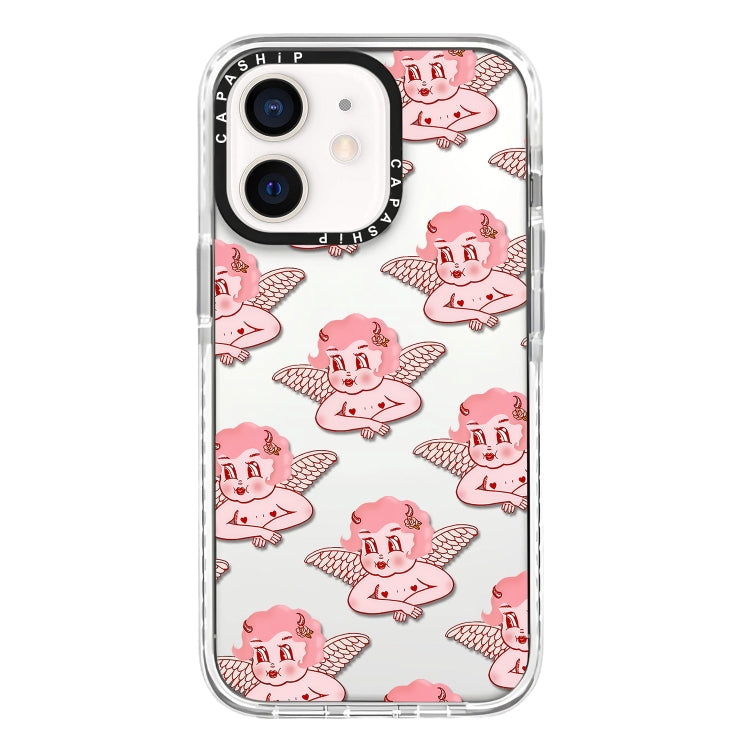 Simple Illustration Pattern Full Coverage Phone Case, For iPhone 12 mini