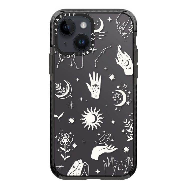 Simple Illustration Pattern Full Coverage Phone Case, For iPhone 13