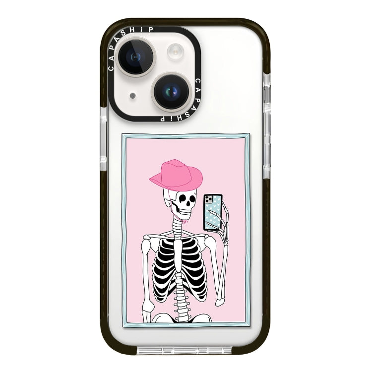 Simple Illustration Pattern Full Coverage Phone Case, For iPhone 13