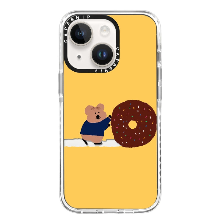 Simple Illustration Pattern Full Coverage Phone Case, For iPhone 13 mini