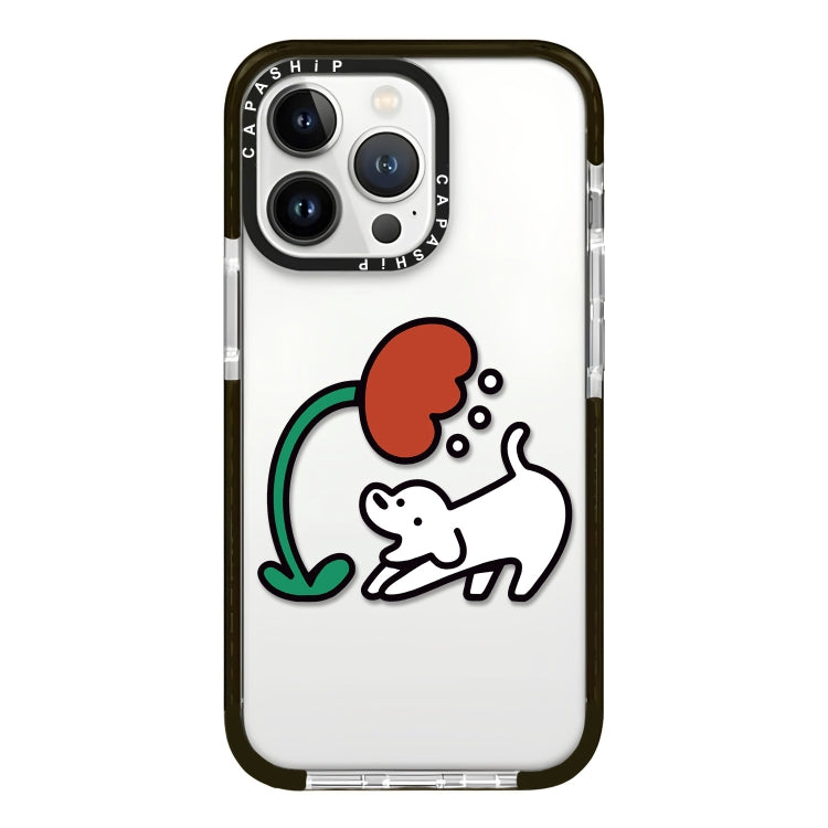 Simple Illustration Pattern Full Coverage Phone Case, For iPhone 13 Pro Max