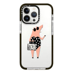 Simple Illustration Pattern Full Coverage Phone Case, For iPhone 13 Pro Max