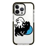 Simple Illustration Pattern Full Coverage Phone Case, For iPhone 14 Pro Max