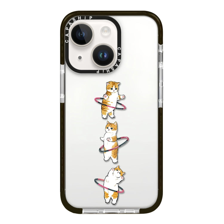 Simple Illustration Pattern Full Coverage Phone Case, For iPhone 15 Plus