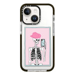 Simple Illustration Pattern Full Coverage Phone Case, For iPhone 15 Plus