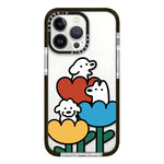 Simple Illustration Pattern Full Coverage Phone Case, For iPhone 15 Pro