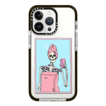 Simple Illustration Pattern Full Coverage Phone Case, For iPhone 15 Pro